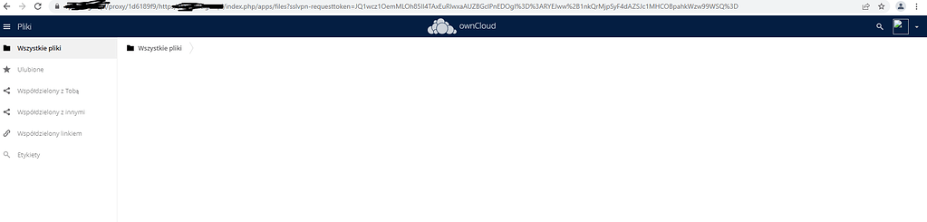 ownCloud via VPN - Server - ownCloud Central