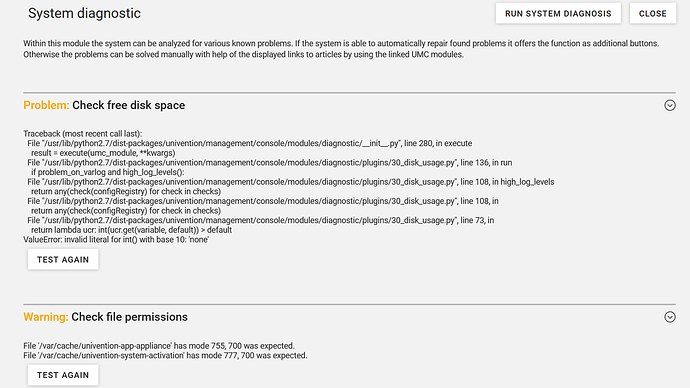 owncloud hd almost full