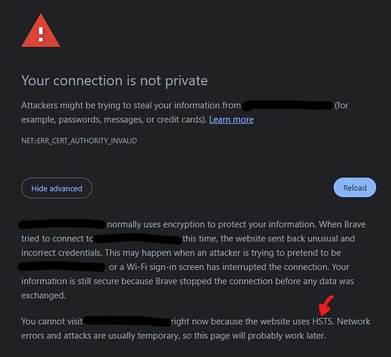 owncloud not private