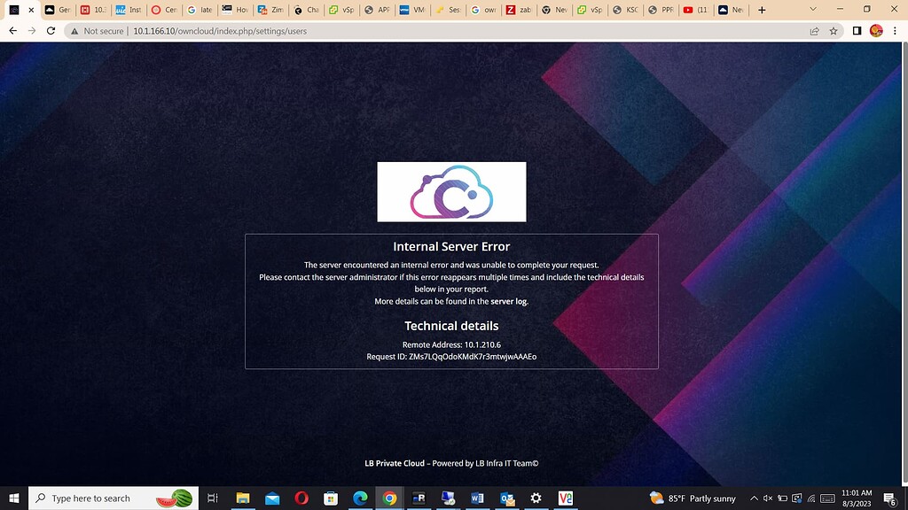 How to fix this Issue? - Server - ownCloud Central