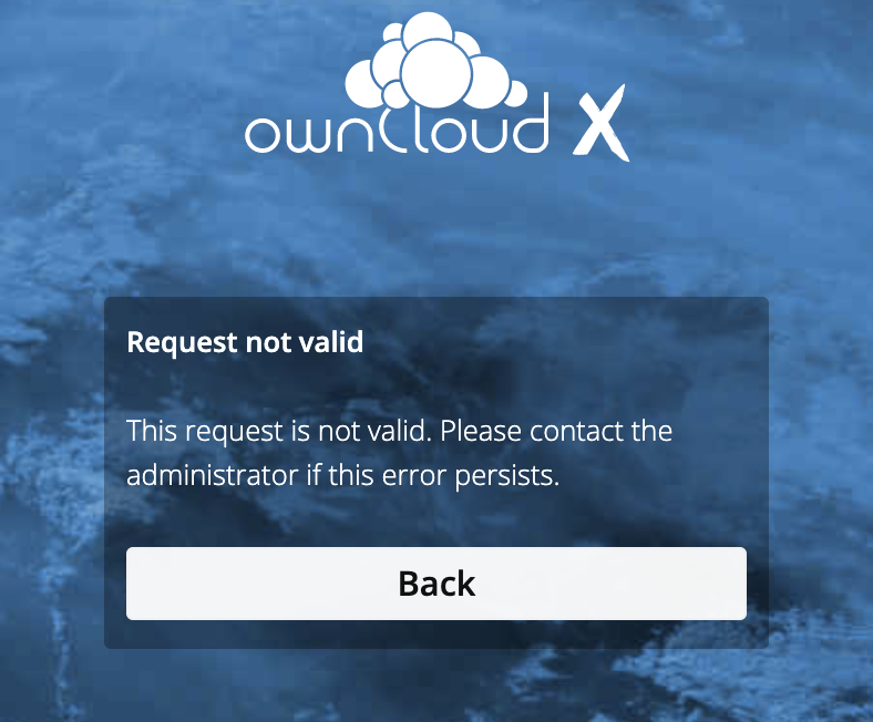 Login form problem with Chrome and Edge - Server - ownCloud Central